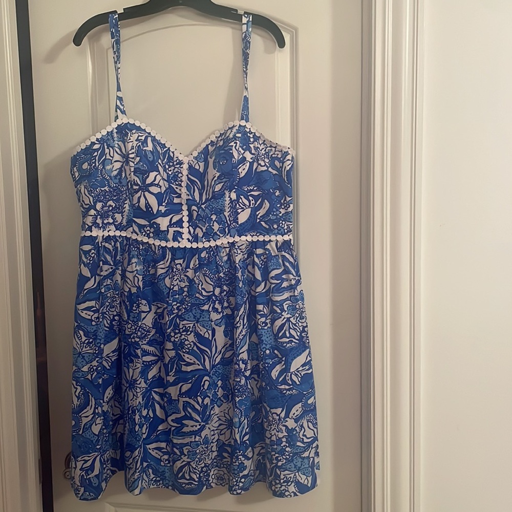 NEW Lilly Pulitzer Haylan Cotton Dress - Picture 10 of 12